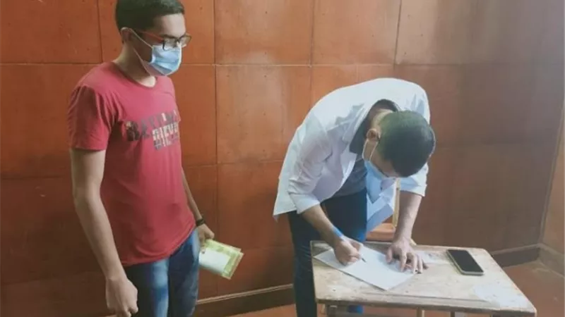 بدء الكشف الطبي على الطلاب الجدد في 7 كليات ببنى سويف