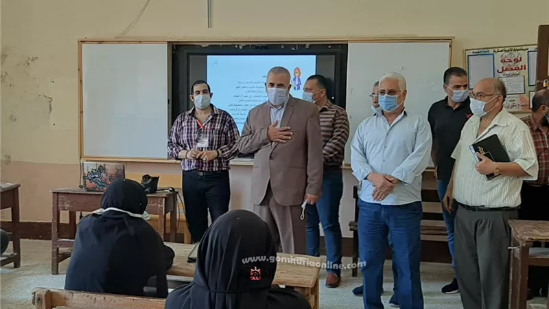 وكيل تعليم دمياط يشهد برنامج التنمية المهنية لمعلمى الرياضيات للمرحلة الثانوية والإعدادية