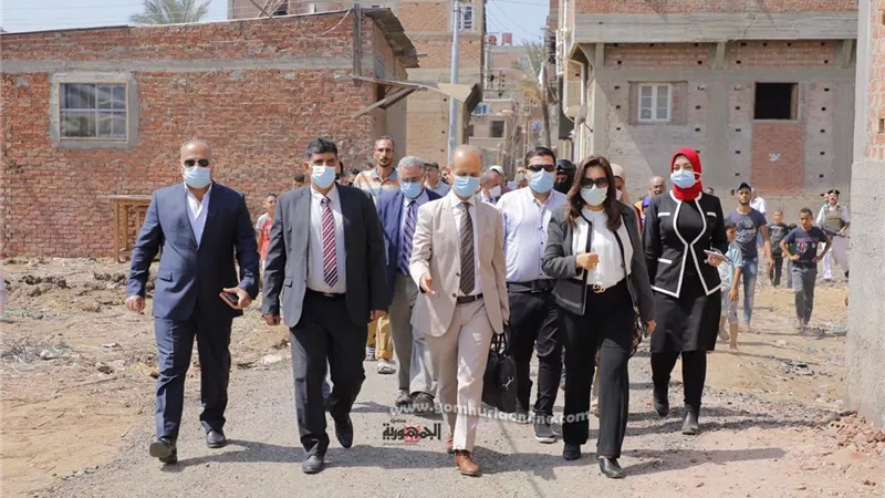 وسط فرحة عارمة للدمايطة.. وضع حجر الأساس لتنفيذ مشروع صرف طبل