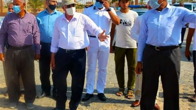 فوده يتابع الانتهاء من أعمال التجميل فى طور سيناء.. بالصور