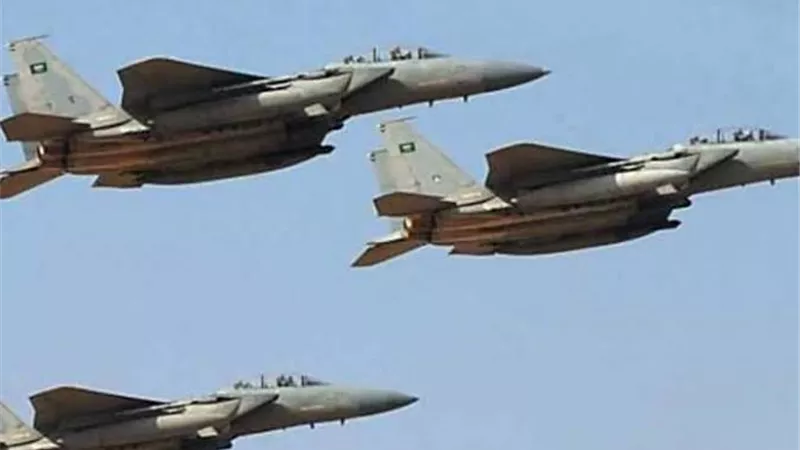 التحالف العربي يستهدف قيادات حوثية في مأرب اليمنية