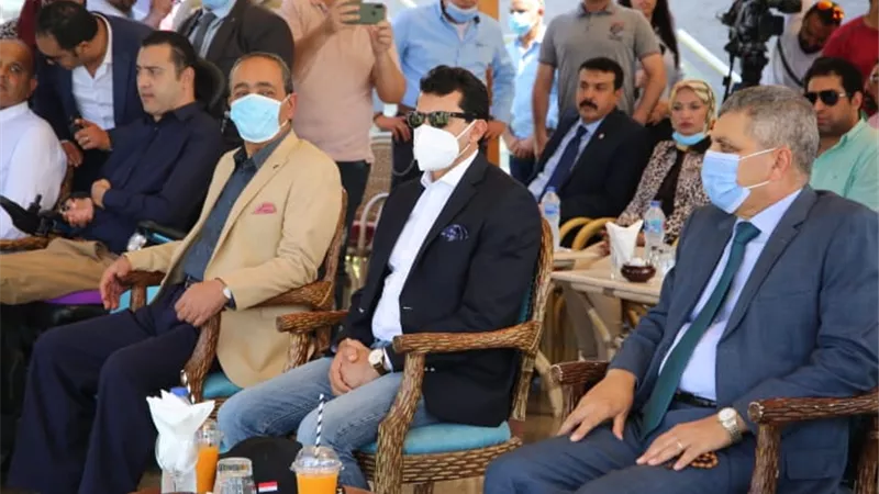 وزير الشباب والرياضة يشهد الاحتفال بيوم السلام العالمي بالإسماعيلية