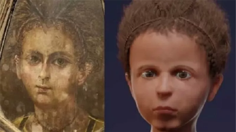 الاولى من نوعها .. ترميم وبناء وجه مومياء مصرية بصورة دقيقة لما كانت عليه