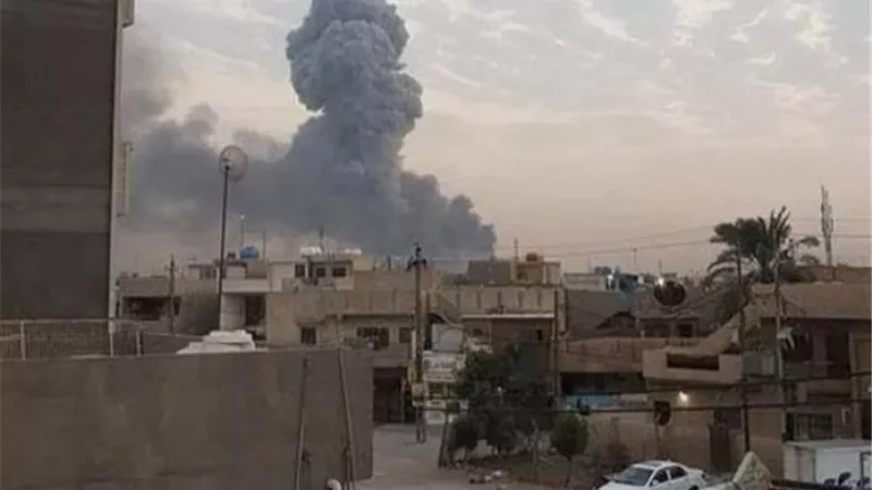 سقوط 3 قذائف هاون داخل المنطقة الخضراء ببغداد