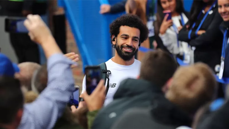 محمد صلاح يشارك فى دعم الأطفال اللاجئين.. فيديو