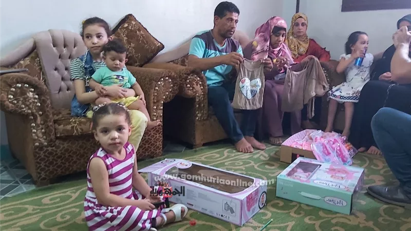 فى لقاء خاص مع الجمهورية اون لاين وبالفيديوا.. والد كنزى يروى تفاصيل عثورة على ابنتة وينفى الشائعات