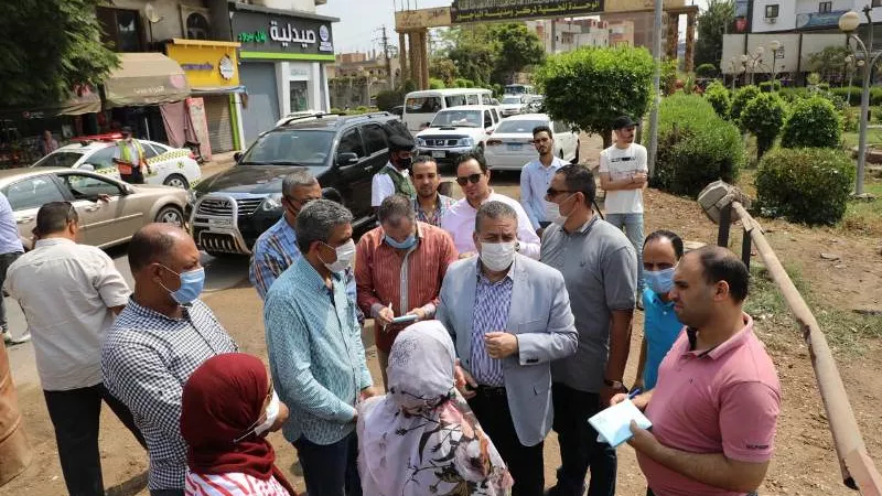 محافـظ المنوفية : أكشاك نموذجية للشباب بمشروع شارع مصر وإنشاء سوق حضارى بالباجور