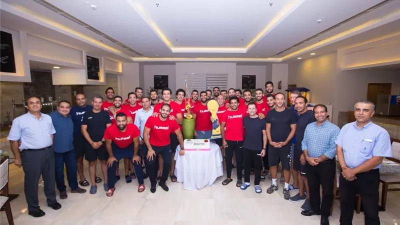 منتخب اليد يختتم معسكره في الغردقة استعدادا لبطولة العالم