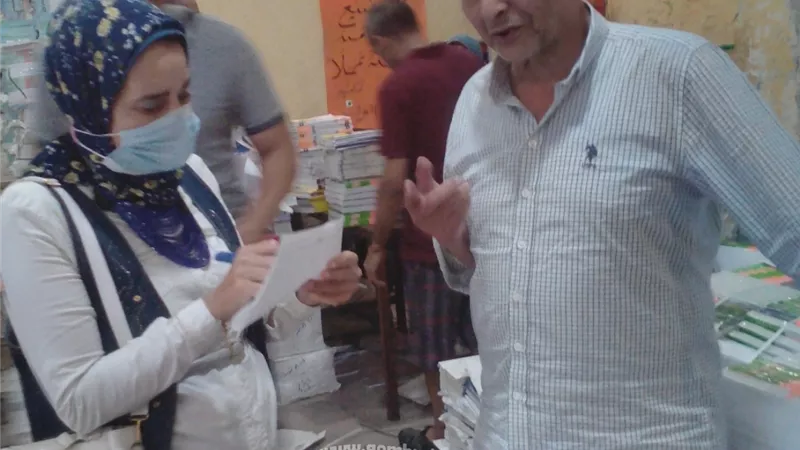 مع بدء العام الدراسى الجديد انتعاش فى سوق المستلزمات المدرسية بالاسكندرية