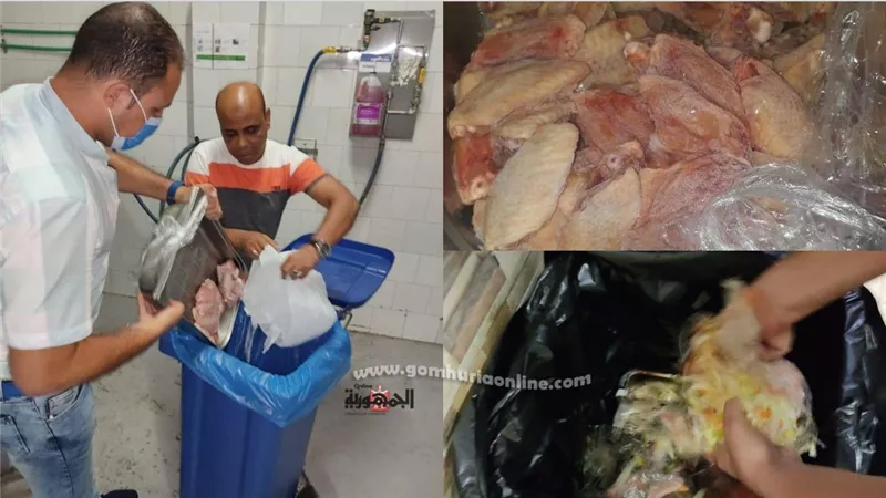 تحرير 3 مذكرات غلق لمنشآت غذائية لوجود خطر داهم وتحرير43 محضراً بمدينة دهب