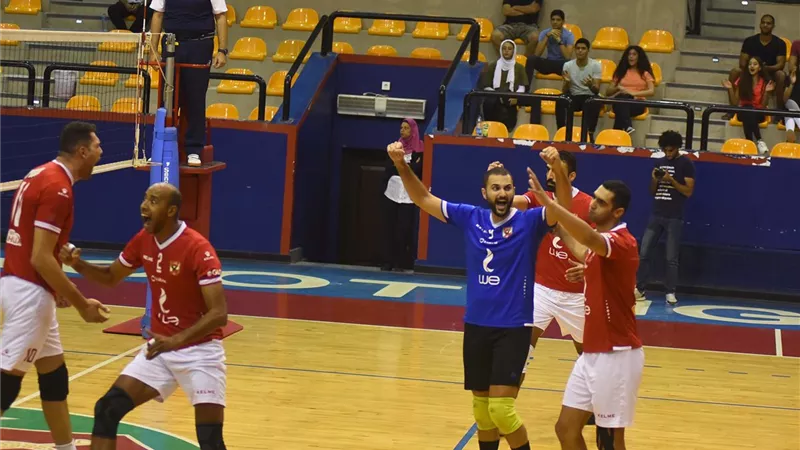 الأهلي يتوج ببطولة كأس مصر للكرة الطائرة رجال