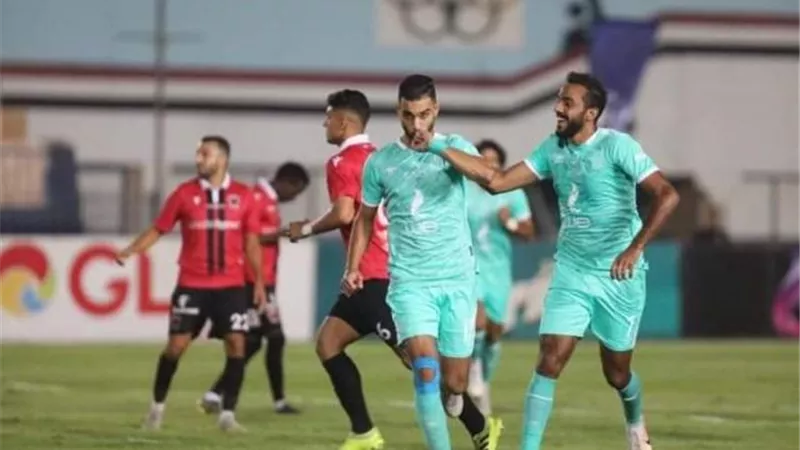 الأهلى يقسو على نادى مصر بثلاثية كهربا والسولية وإجاي.. فيديو