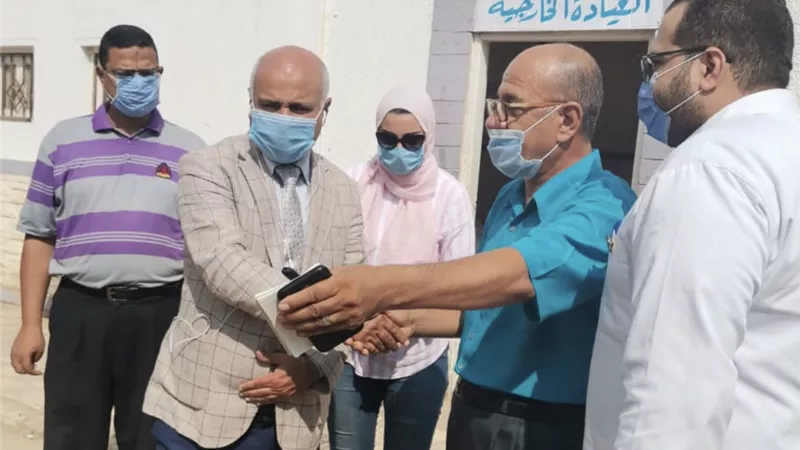وكيل صحة الغربيه يتابع أماكن تقديم خدمة مبادرة الأمراض المزمنة