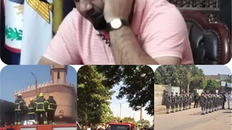 جنازة عسكرية لشهيد سجن طرة المقدم محمد عفت القاضى بمسقط رأسه بالمنوفية..بالفيديو والصور