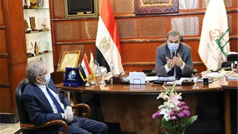 سعفان يناقش برنامج دعم وإصلاح التعليم الفني والتدريب المهني من خلال 