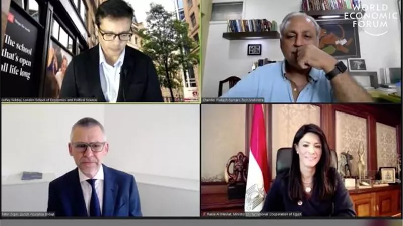 وزيرة التعاون الدولي تدعو إلى تشكيل نموذج إدارة استباقية للمخاطر العالمية