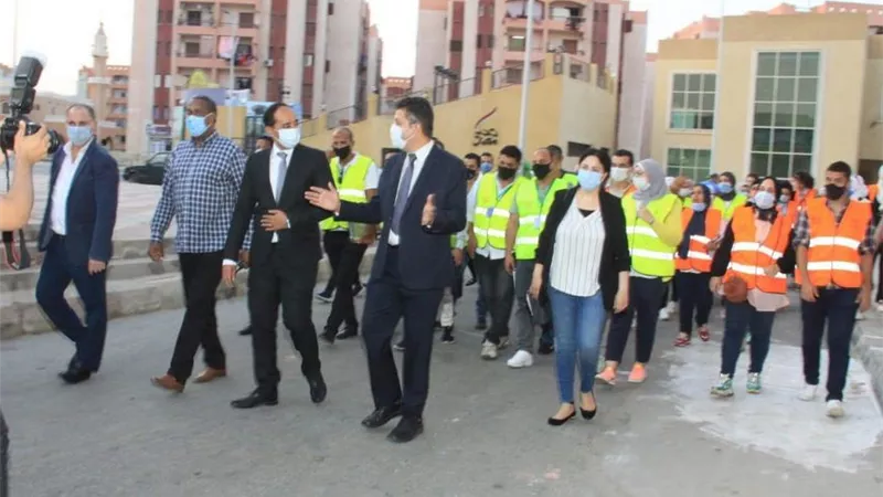 صندوق مكافحة الإدمان يدشن حملة طرق الأبواب لتوعية أهالى الأسمرات بخطورة المخدرات