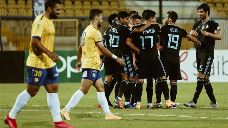 بيراميدز ينهى الشوط الأول متقدما بهدف نظيف امام الدراويش
