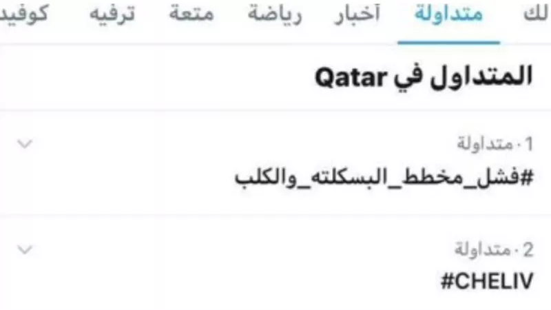 بعد سخرية المصريين من دعوات الاخوان .. هاشتاج فشل_مخطط_البسكلته_والكلب تريند في تويتر القطري للسخرية من تميم واردوغان