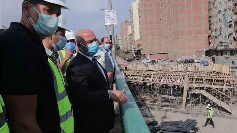 وزير النقل يتابع معدلات تنفيذ أعمال التطوير والصيانة الشاملة للطريق الدائرى