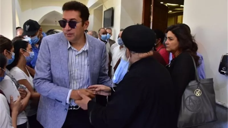 هانى رمزى يودع المنتصر بالله إلى مثواه الاخير.. صور