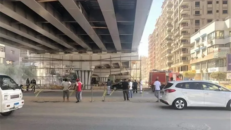 إنقاذ مدينة نصر من كارثة بعد تسريب غاز من ماسورة رئيسية