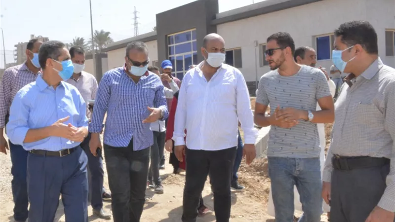 رحمى يتفقد تبطين 62 ترعة بتكلفة 872 مليون جنيه ويتابع المنطقة الصناعية بالمحلة