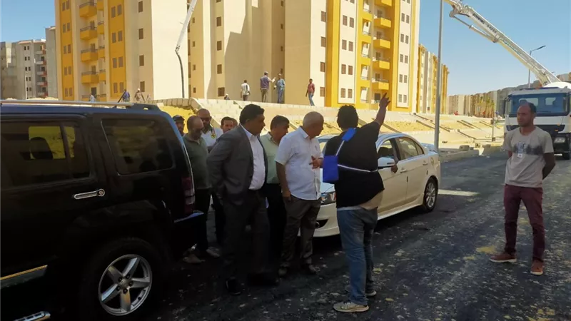 جولة تفقدية بالإسكان الاجتماعى ودار مصر وسكن مصر بـ 