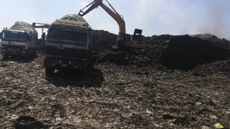 محافـظ المنوفية : رفع 255 ألف طن مخلفات من أكبر مقلب على مستوى الجمهورية (جبل منوف العمومى ) و خطة متكاملة للتطوير... صور