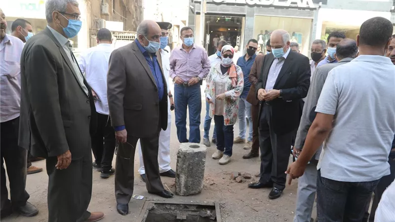 محافظ الجيزة ....تطوير محاور السودان وجلال الدين الحمامصى وجزيرة العرب والنيل
