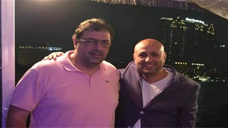 اللى عملته معايا كثير.. رسالة من جمال يوسف للمخرج أحمد مدحت بعد زيارته فى منزله