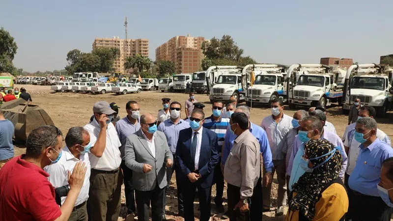 محافـظ المنوفية يشهد نموذج محاكاة لمعدات مواجهة الفيضان وأمطار الشتاء ... صور