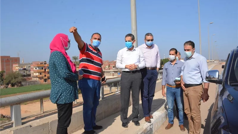 محافظ الغربية يتفقد أعمال طريق السنطة زفتى الجديد بتكلفة 400 مليون جنيه