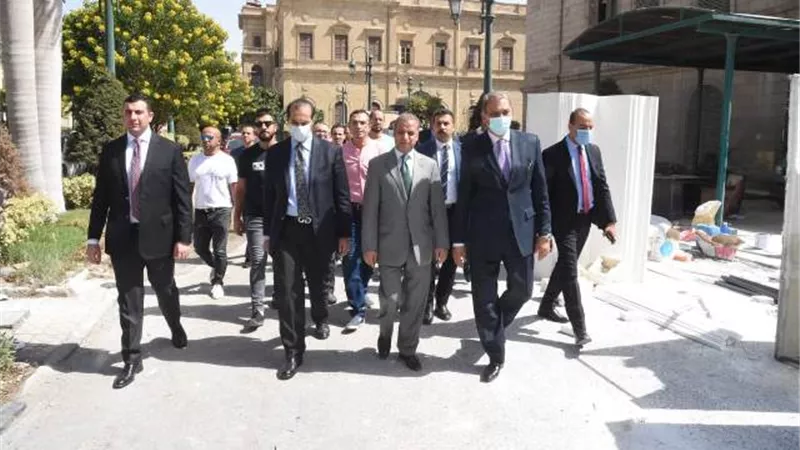 بالصور .. اللجنة الادارية والمالية تتفقد اعمال الترميم لمجلس الشيوخ
