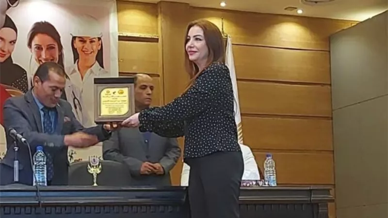 تهنئة للاعلامية دينا شرف الدين