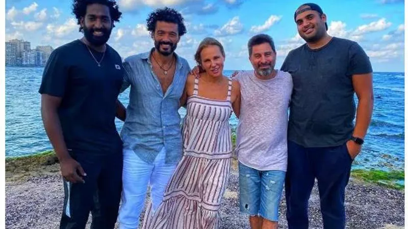خالد النبوي ينشر صورة من كواليس 