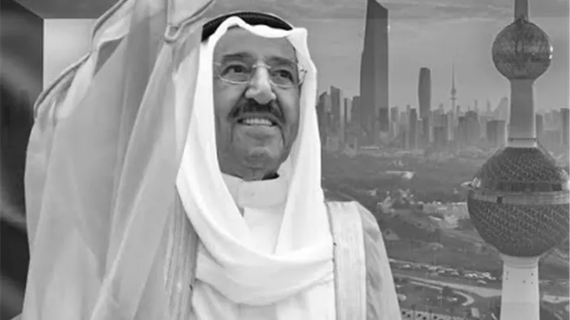 الجالية المصرية في الكويت تنعي امير البلاد
