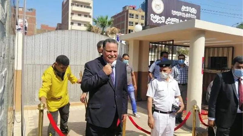 وزير العدل في القليوبية لافتتاح محكمة شبين القناطر بعد تطويرها