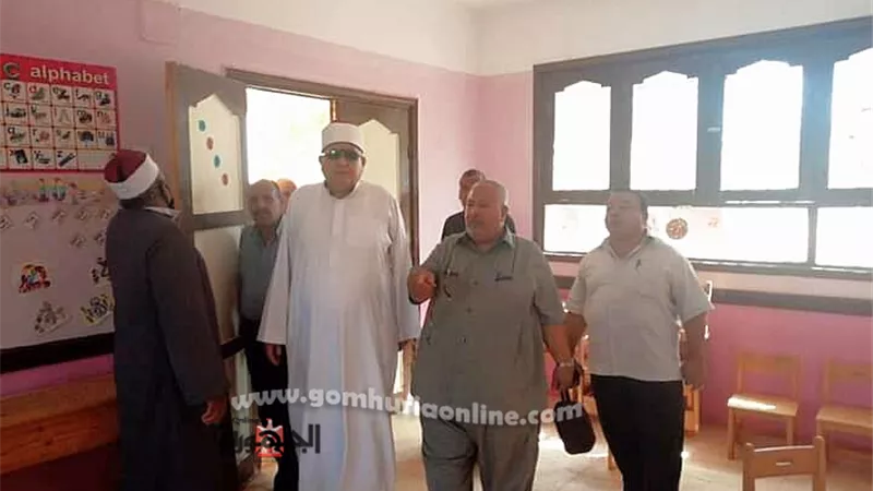 وكيل الأزهر بالوادى الجديد يتفقد جاهزية المعاهد استعدادا للعام الدراسى الجديد