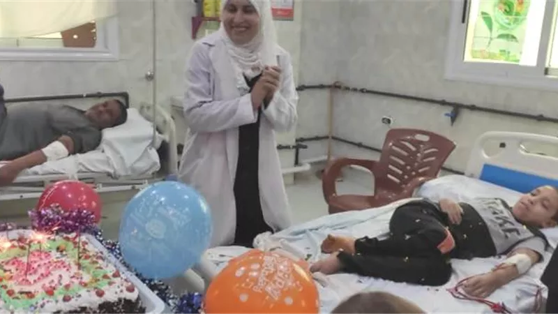الاحتفال بعيد ميلاد أصغر مريض غسيل كلوي بالشرقية