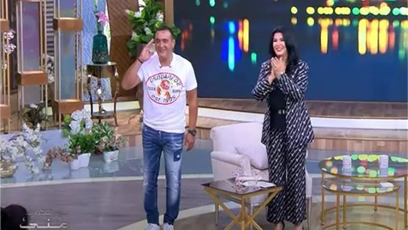 جمهور منى الشاذلي يستقبل أحمد السقا بحفاوة كبيرة