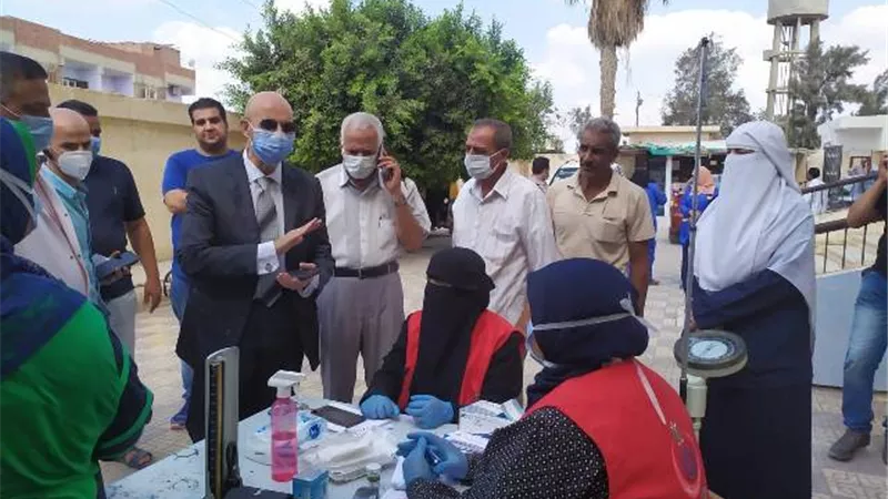 فحص ١.٥ مليون مواطن في المبادرة الرئاسية للأمراض المزمنة والإعتلال الكلوى بالشرقية .صور