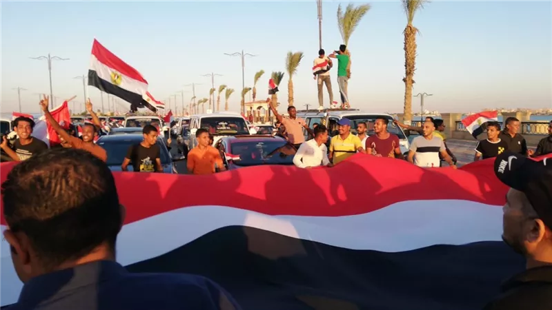 السهرة صباحي في السويس للاحتفال بأعياد أكتوبر