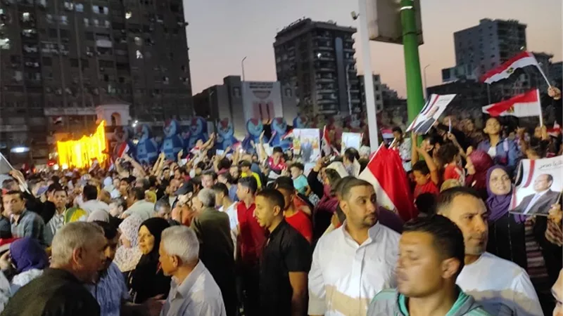 احتفالية كبرى لتجديد الثقة والتأييد للرئيس السيسي بمدينة الزقازيق للرد على الدعوات المشبوهة