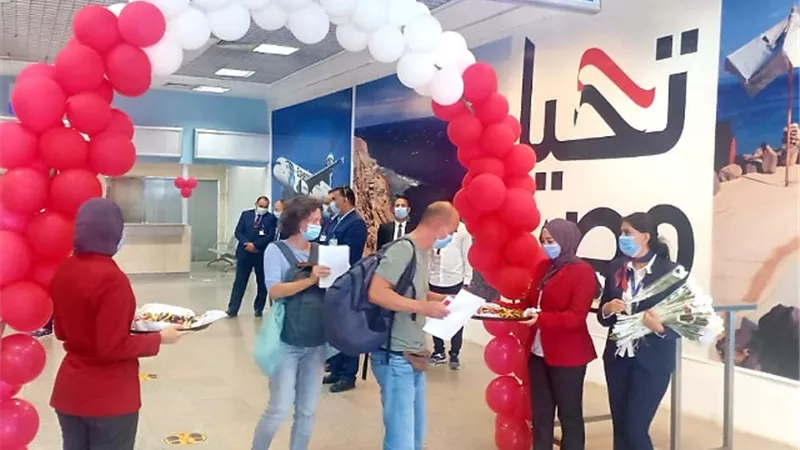 عودة السياحة تدريجيا إلى مطاري الغردقة وشرم الشيخ