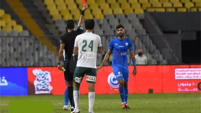الزمالك ينهى الشوط الأول متقدما بهدف امام المصرى .. وطرد ساسي