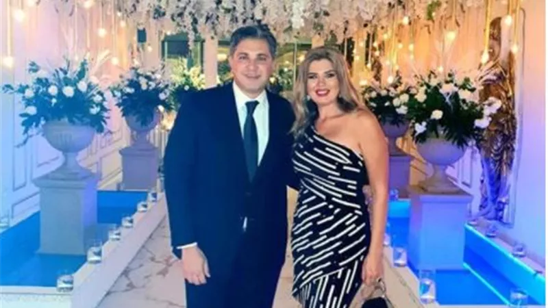 احدث ظهور لـ رانيا فريد شوقى برفقة زوجها .. صور