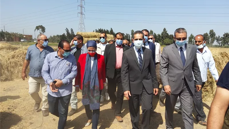 وزيرة البيئة تبحث التخلص من مخلفات الرعاية الصحيةبالغربية والبديل الآمن للمحارق الموجودة بالسادات