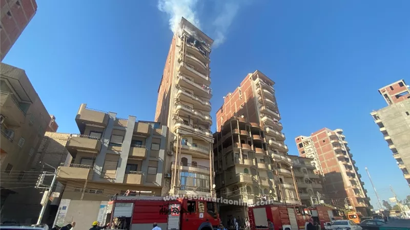 السيطرة علي حريق بشقة سكنية في المنصورة