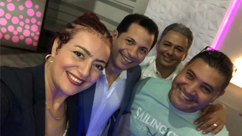 هبة عبد الغني تنشر كواليس تصوير حلقتها في برنامج مساء الفن .. صور
